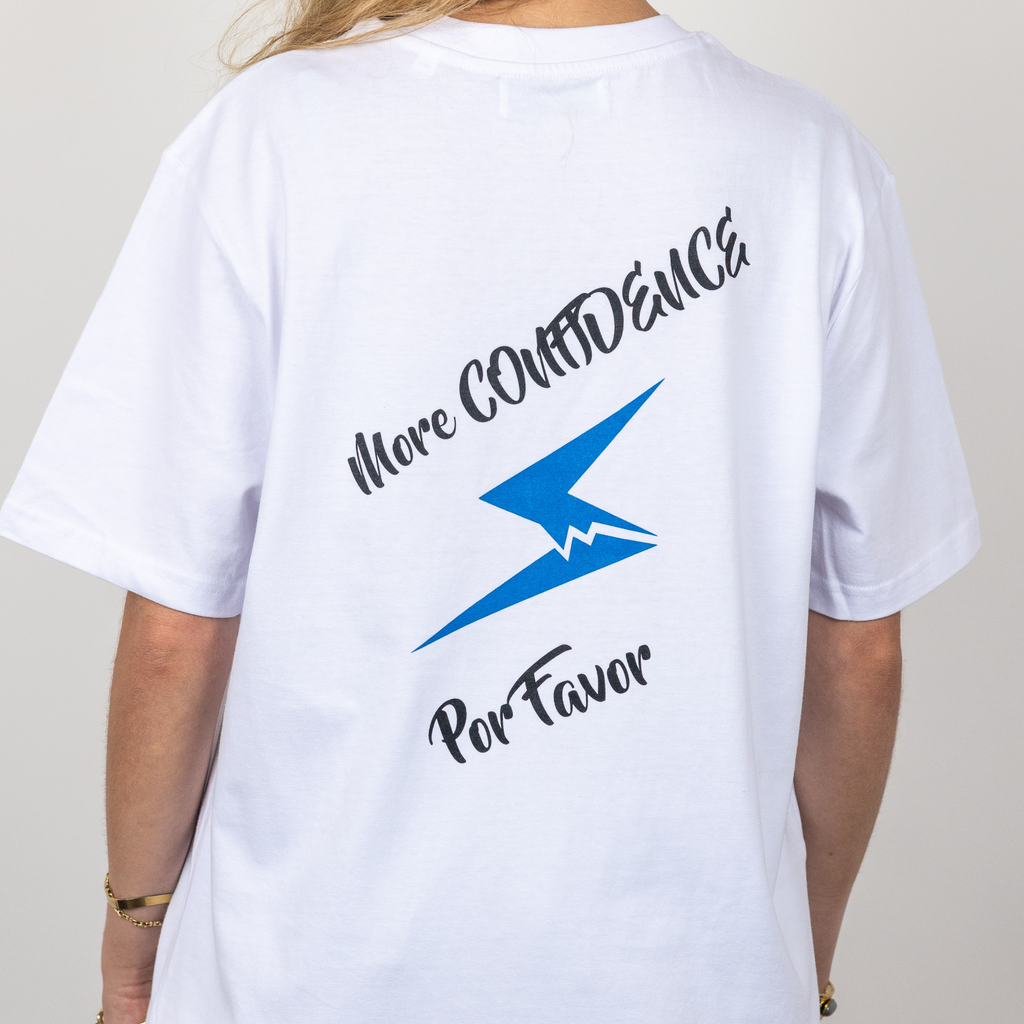 Camiseta "Empowered Teen" White Blue
