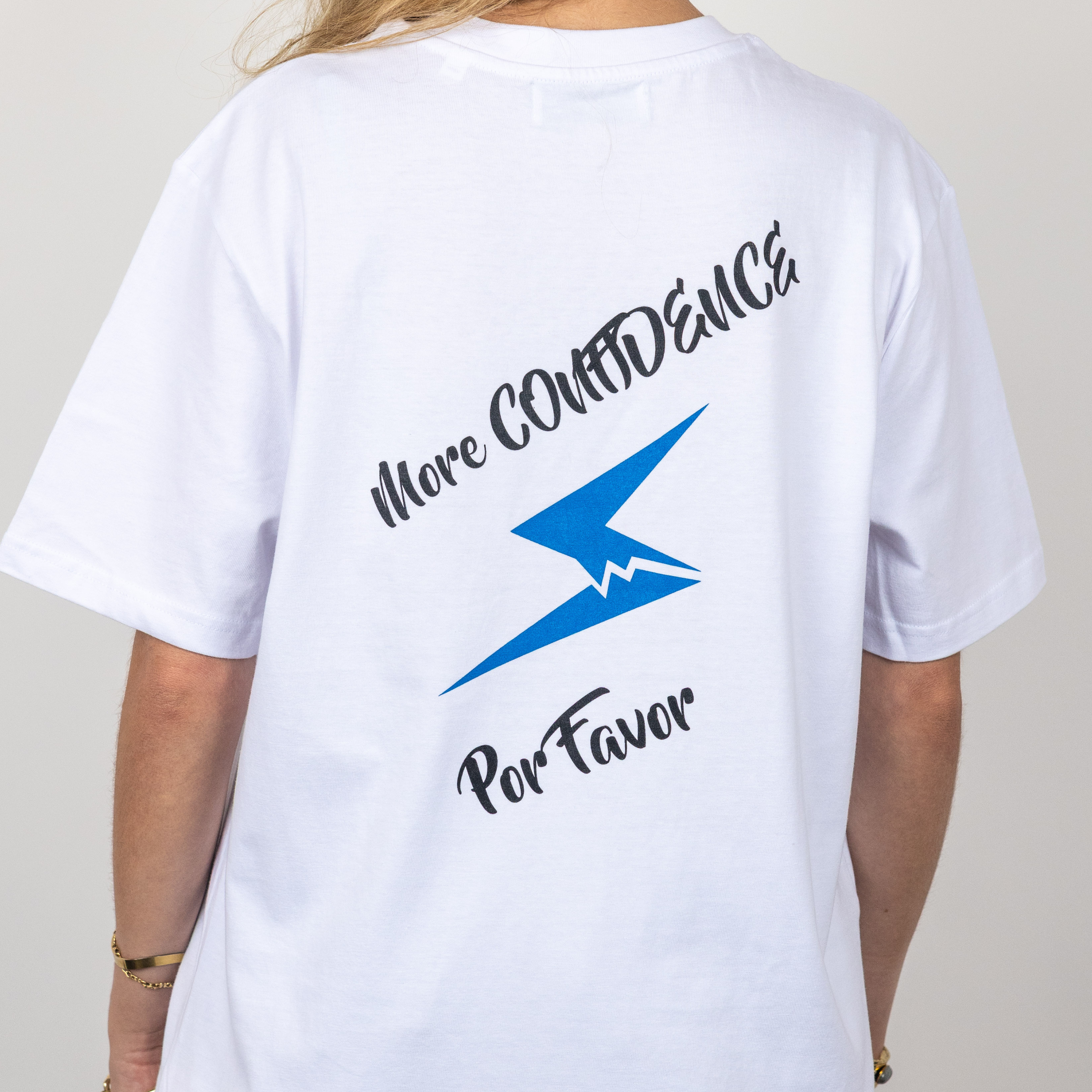 Camiseta "Empowered Teen" White Blue