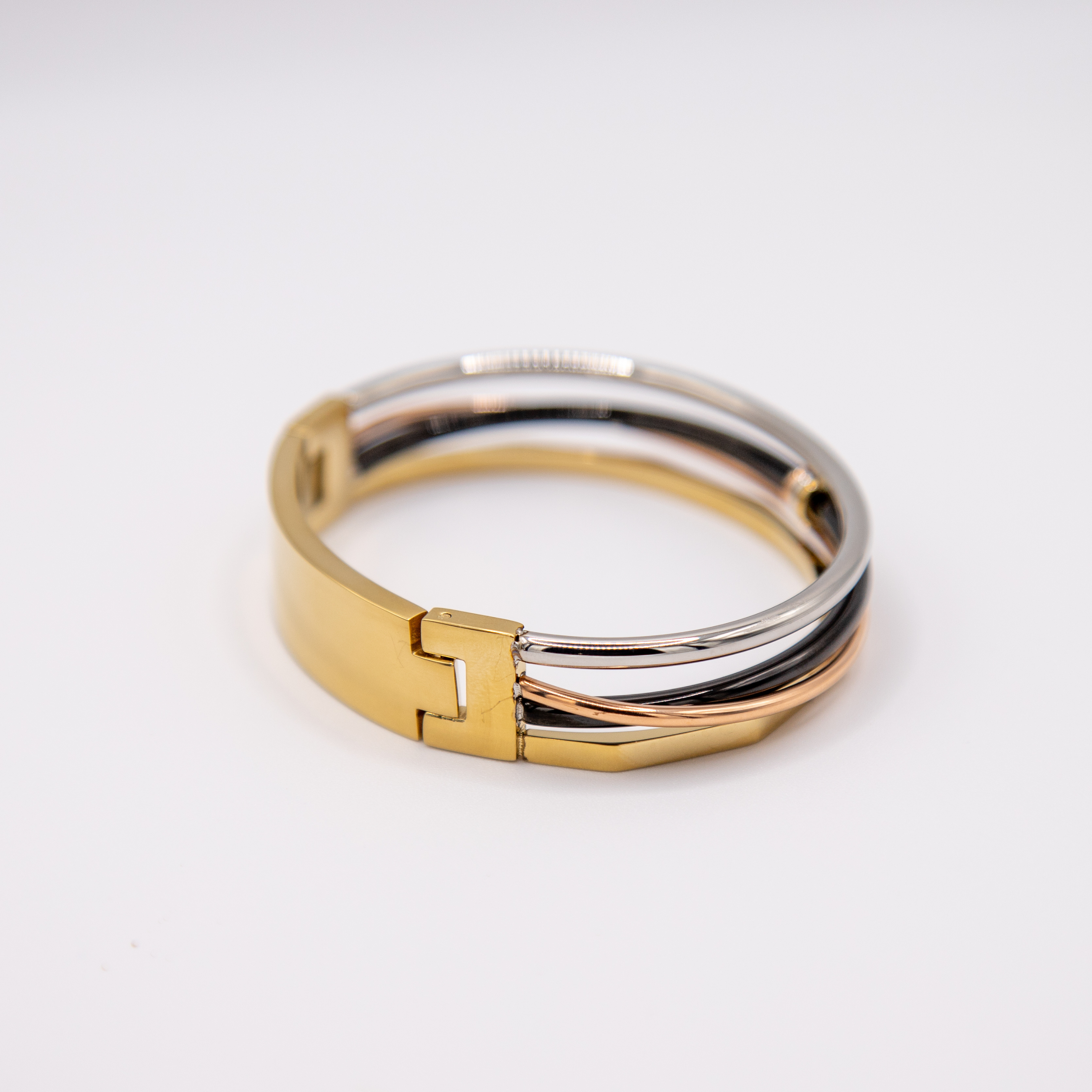 Pulsera Trilogía Metálica