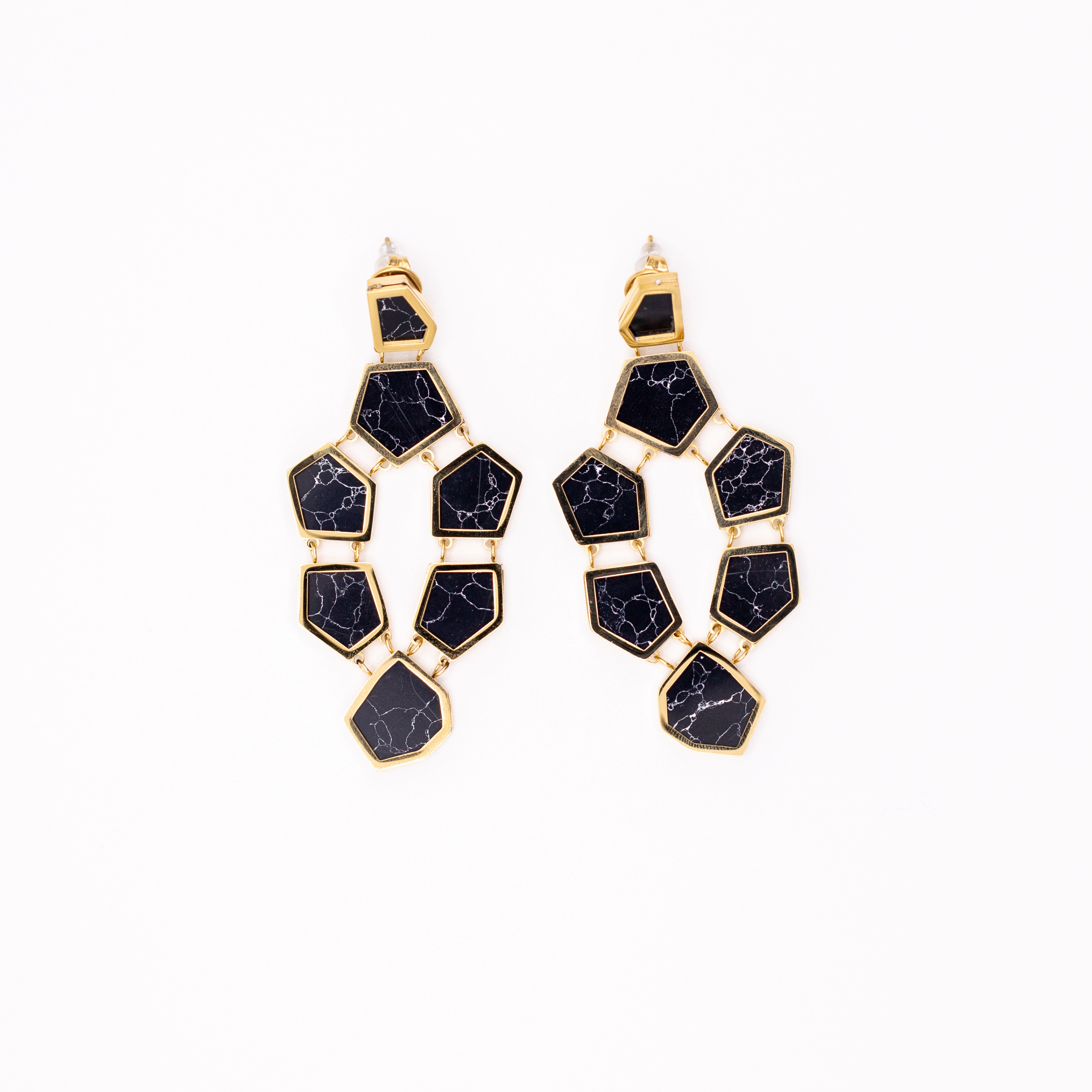 Pendientes Meteorita