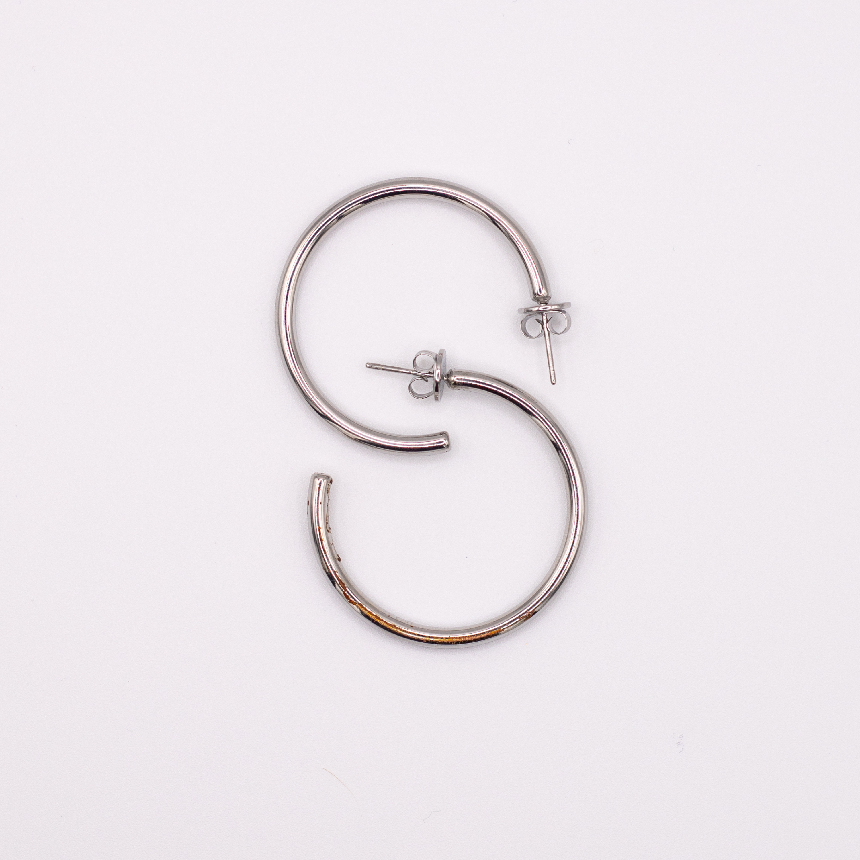 Pendientes Aurora Plateada